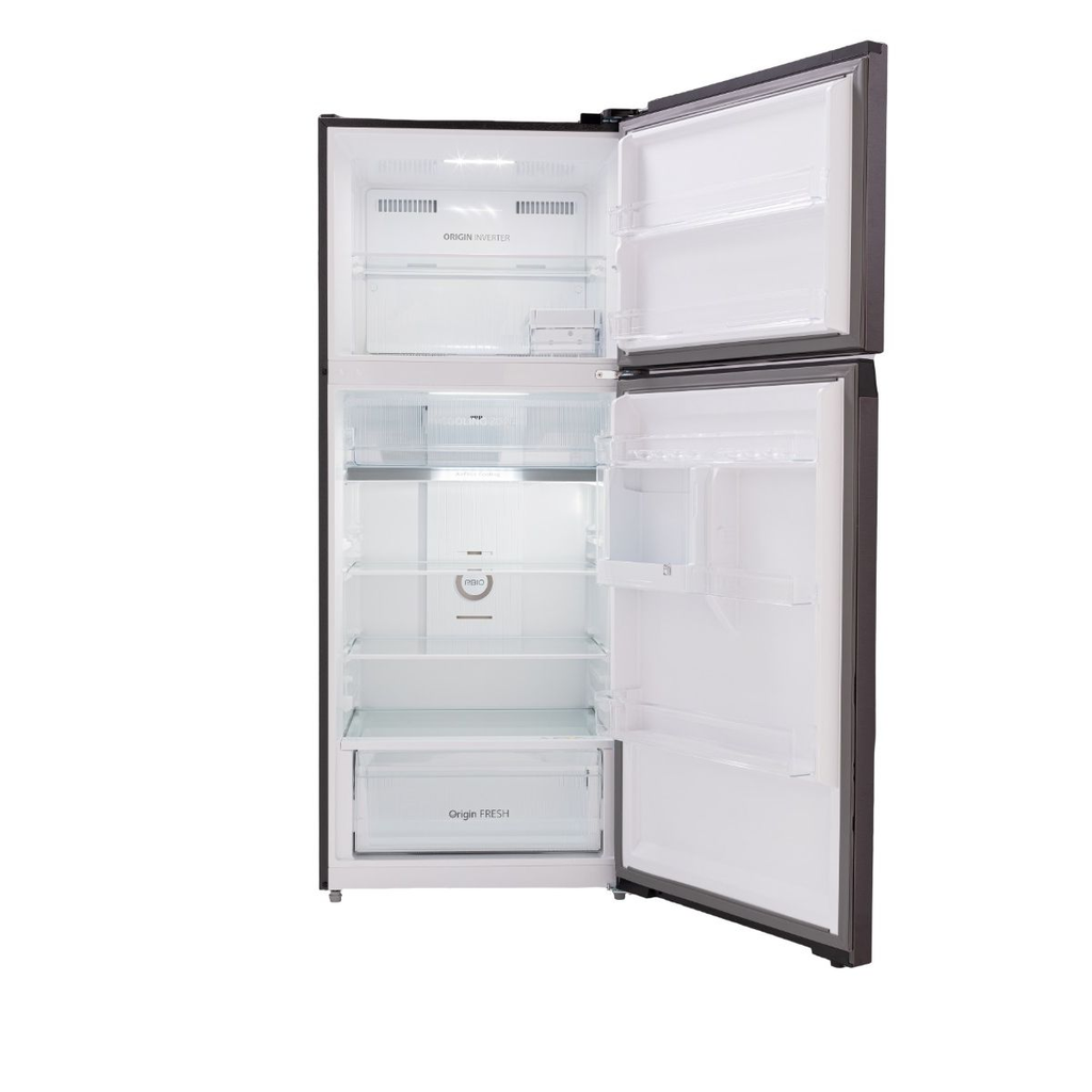 ثلاجة نوفروست توشيبا، 411 لتر، موتور انفرتر، رمادي - GR-RT559WE-PMN(37) 