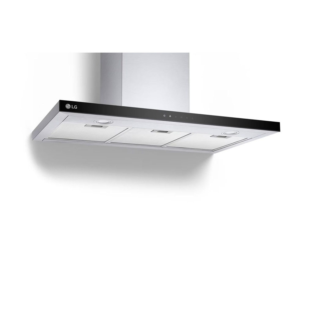 LG Built-in T-Shape Hood, Touch Control, 90cm, Silver - HC7Z3625S 