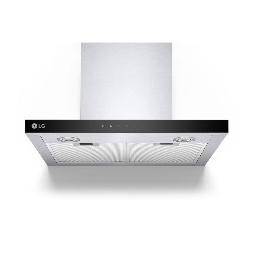 LG Built-in T-Shape Hood, Touch Control, 90cm, Silver - HC7Z3625S 