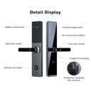 Door Lock CL-G14  (Black & Silver & Brown)