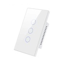 SWITCH 3 GANG - FLAT (Black & White) (Zigbee)