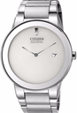 AU1060-51A silver steel white dail