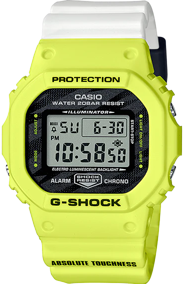DW-5600TGA-9DR ساعة جي شوك رجالي