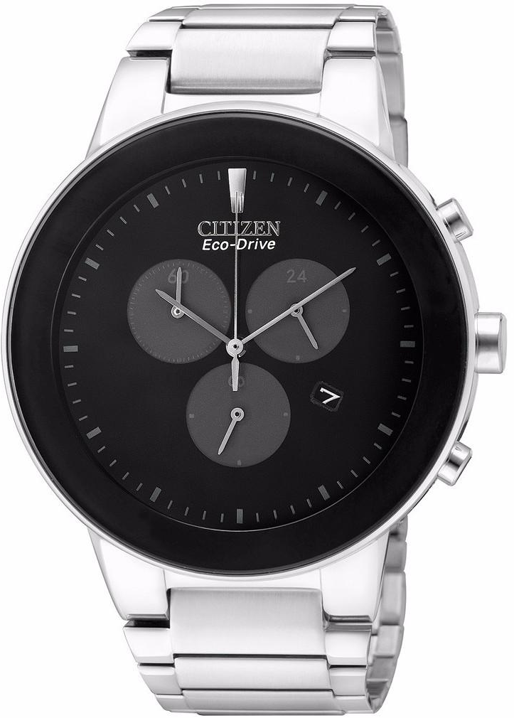 AT2240-51E ساعة سيتزن معدن مينا أسود