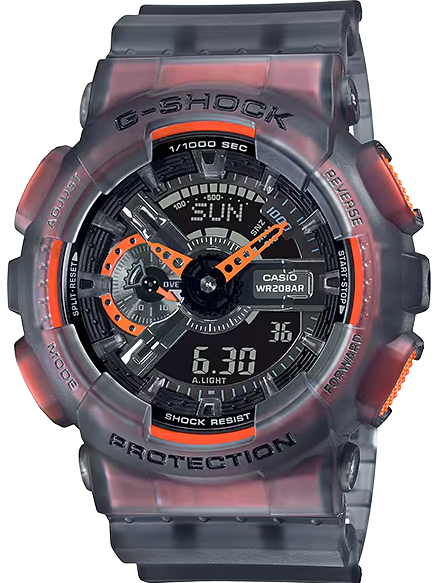 GA-110LS-1ADR ساعة جي شوك