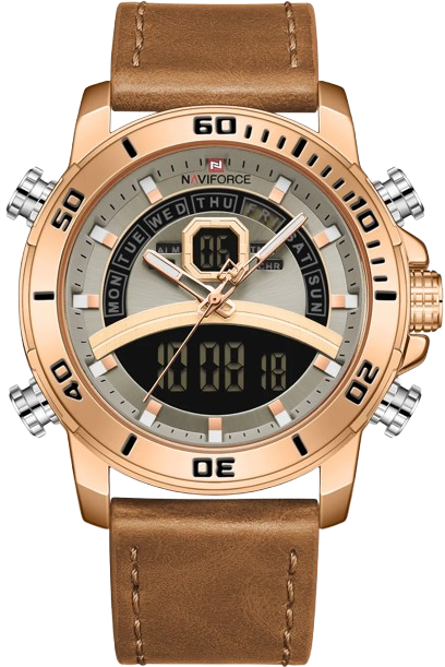 9181L RG-GY-LBN ساعة نافا فورس