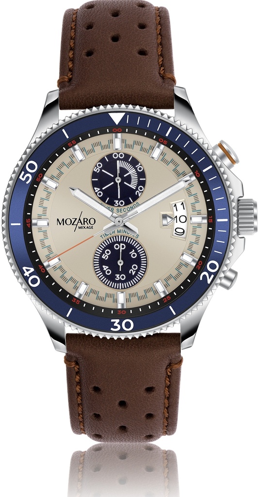 MX-719350BLBN MOZARO ساعة رجالي