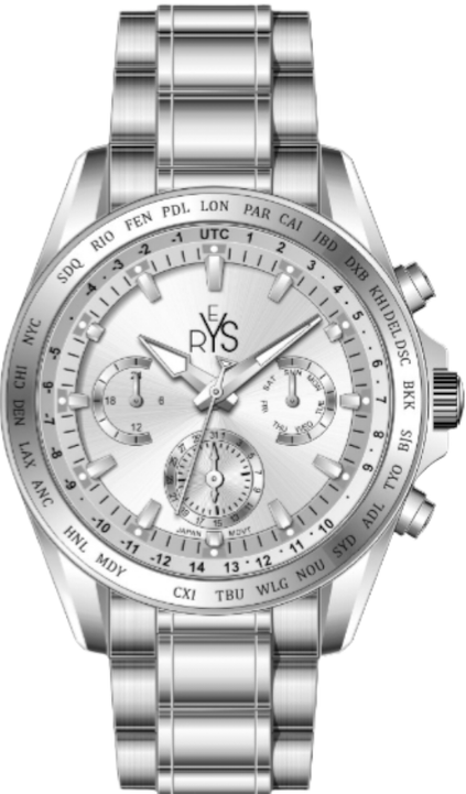R2036-SS RYES WATCH