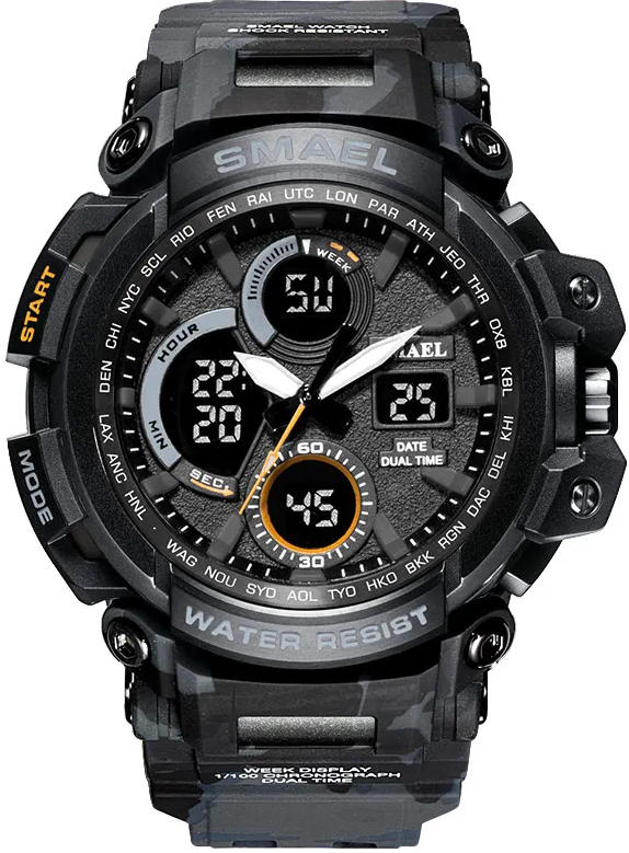 S1708MCBGY ساعة SMAEL