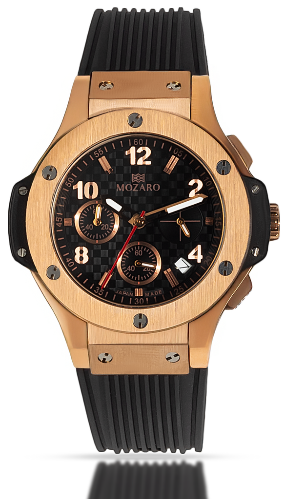 MO-718002BRB ساعة MOZARO رجالي 3 عداد