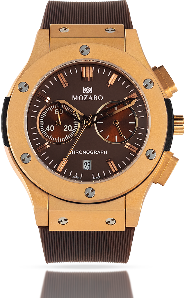 MO-718001FBNRBN ساعة MOZARO حريمي 2 عداد