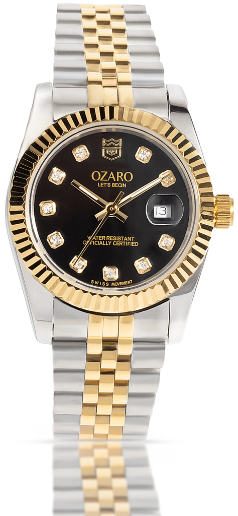 OZ-71936LBSG OZARO ساعة حريمي 