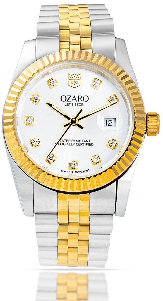 OZ-71936LWSG OZARO ساعة حريمي 