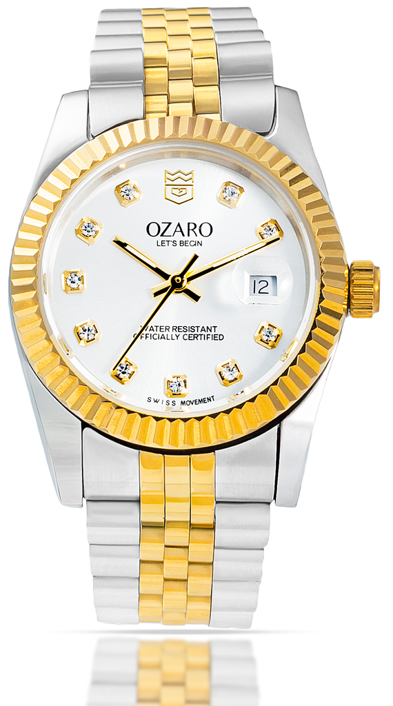 OZ-71936GWSG OZARO ساعة حريمي 