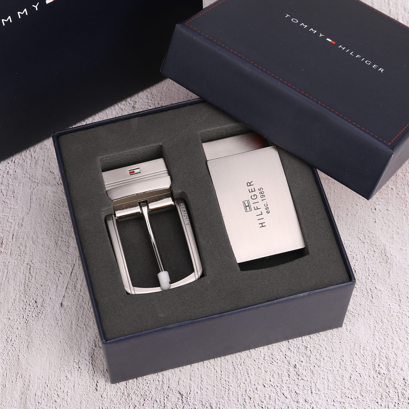 Tommy Hilfiger Double Buckle Belt Set-3