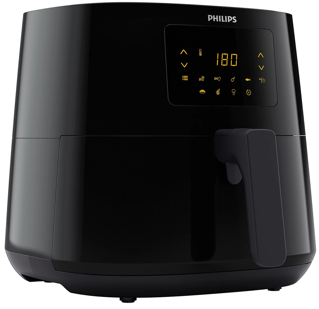 اير فراير كهربائية فيليبس ايسينشال XL، سعة 6.2 لتر، 2000 وات، اسود- HD9270/90 
