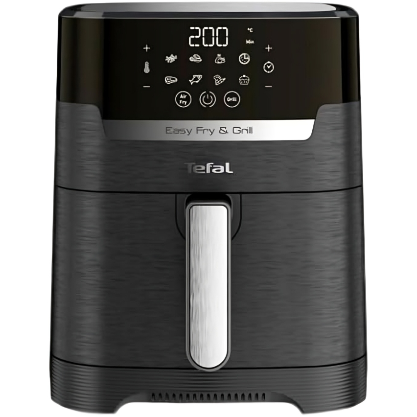 اير فراير ديجيتال تيفال ايزي فراي بريسشن بشواية، سعة 4.2 لتر، بقوة 1550 وات، اسود - EY505827 