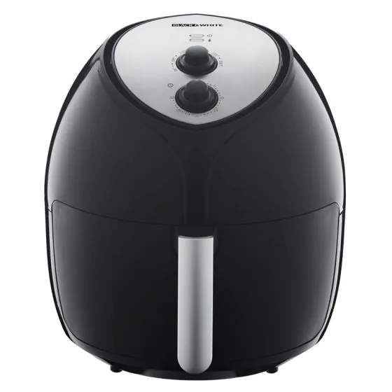 اير فراير بلاك اند وايت، سعة 12 لتر، 2000 وات، اسود وفضي - AF-120RA 