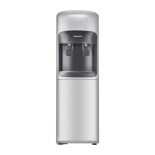 مبرد مياه كولدير كلاسيك A بثلاجة، ساخن وبارد، 2 حنفية - اسود وفضي 