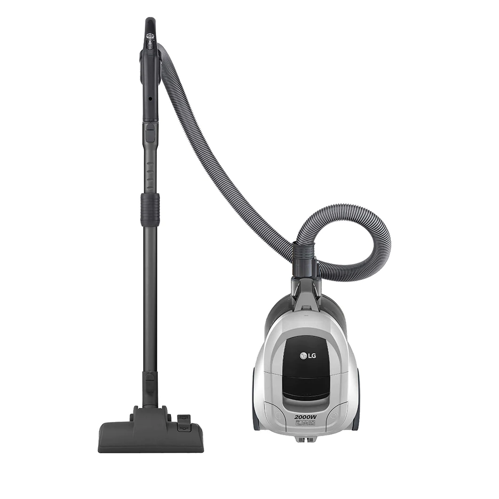 مكنسة كهربائية ال جي بدون كيس، 2000 وات، فضي - VC5420NHTS 