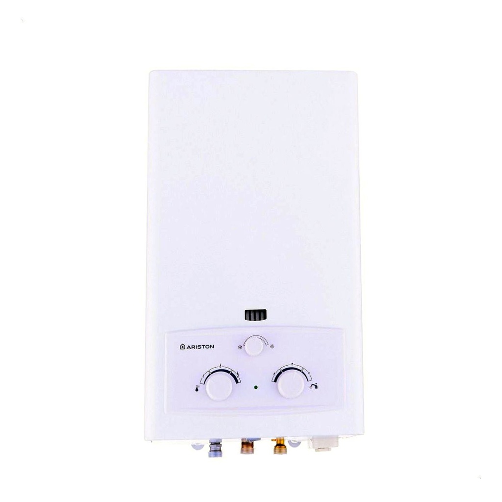 سخان مياه غاز اريستون، 10 لتر، ابيض - DGI 10L CF NG 