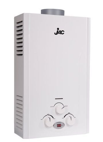 سخان مياه غاز جاك، 10 لتر، ابيض - NGW-10M 