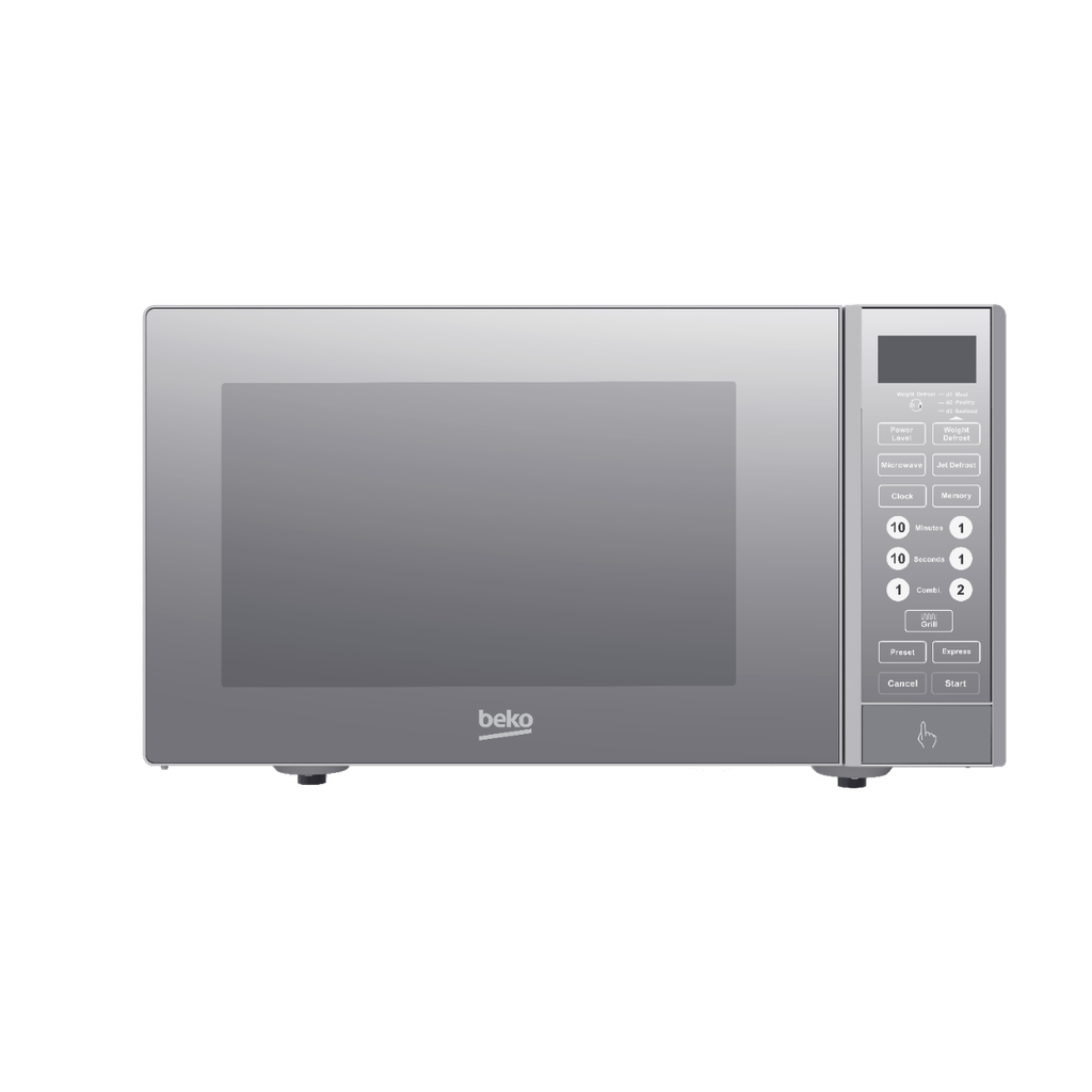 ميكرويف بيكو بشواية، سعة 23 لتر، رمادي - MGF23330S 