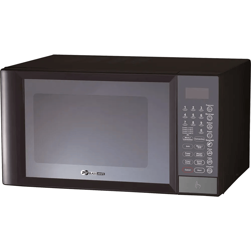ميكرويف بلاك اند وايت بشواية، 43 لتر، اسود - MW-430 DGC 