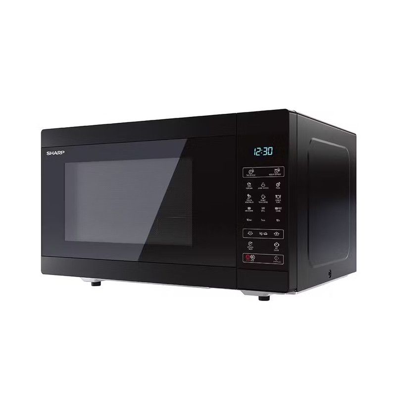 ميكرويف شارب بشواية، 25 لتر، اسود - R-250MGR-BK2 