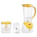 خلاط بلاك اند وايت بالملحقات، 1.5 لتر، 400 وات، ابيض واصفر - BL-5000 