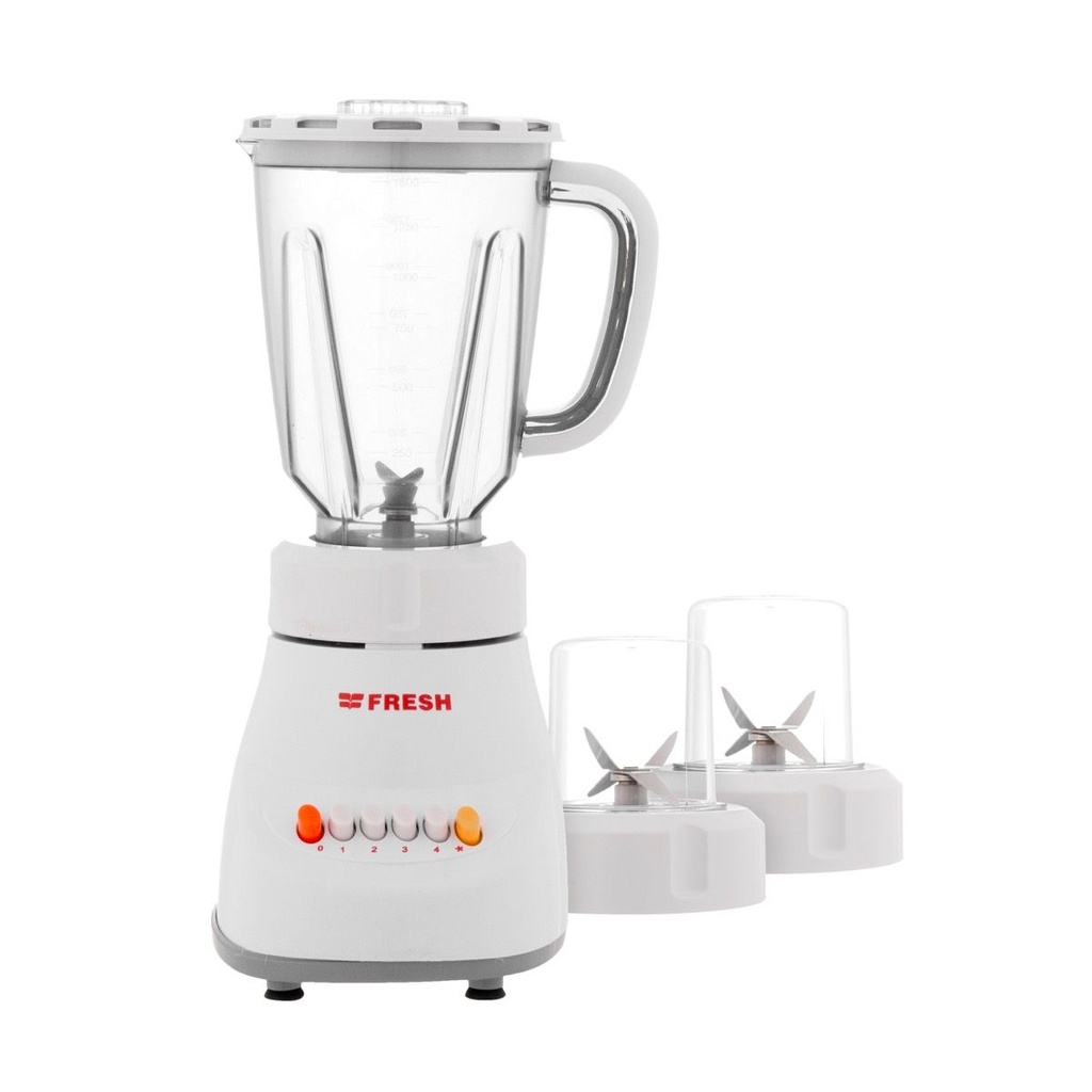 خلاط فريش الشبح بمطحنة، 360 واط - ابيض 