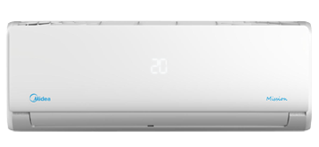 تكييف سبليت تكييف ميديا ميشن برو، 3 حصان، بارد و ساخن، ابيض- MSC1T-24HR-N F 