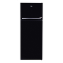 ثلاجة بيكو نوفروست، 408 لتر، موتور انفرتر، اسود- RDNE448M20B 
