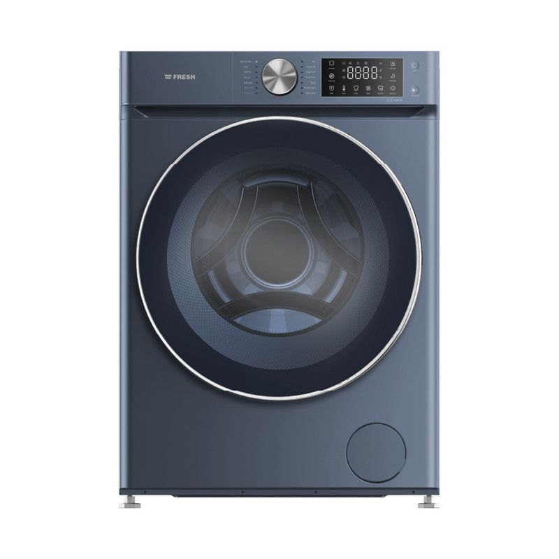 غسالة ملابس انفرتر فريش، تحميل أمامي، 9 كيلو، ازرق - W9DD1455G2OB 