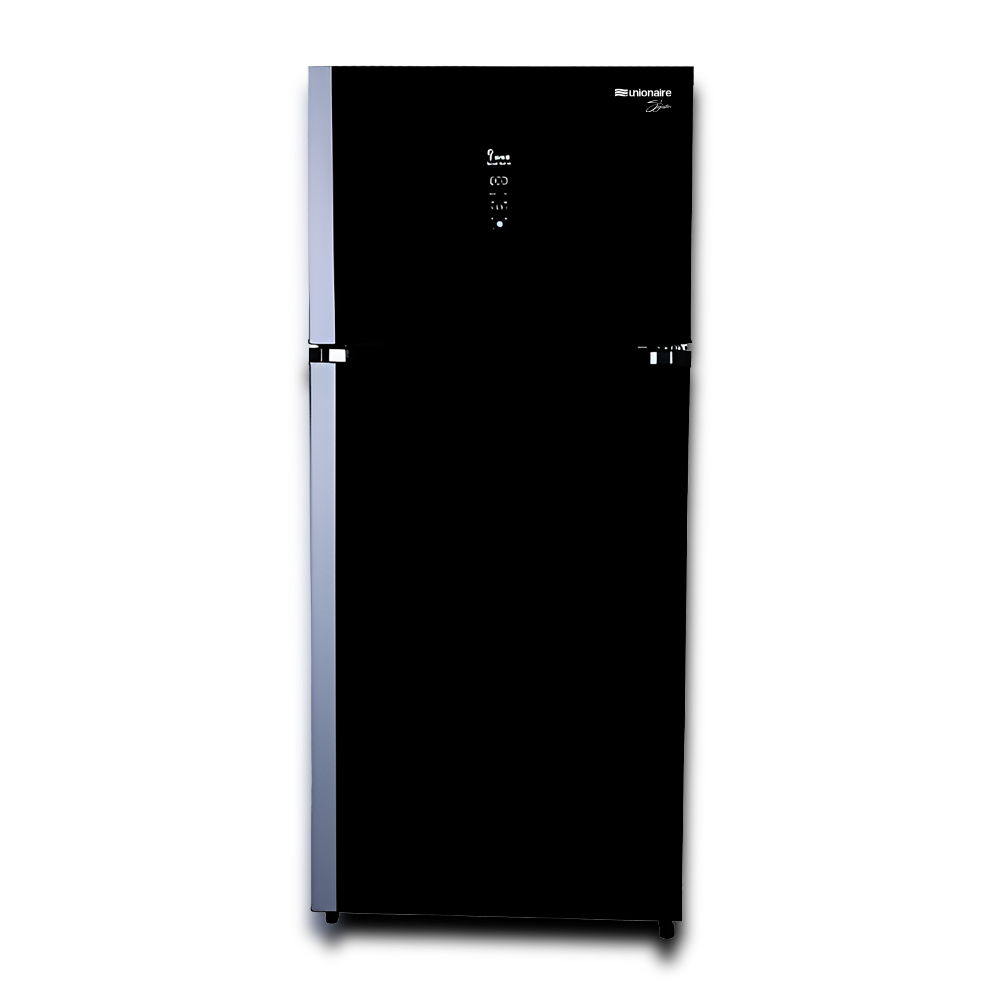 ثلاجة نوفروست يونيون اير اي كول، 350 لتر، اسود - URN420LBG90ADTHRBSM 