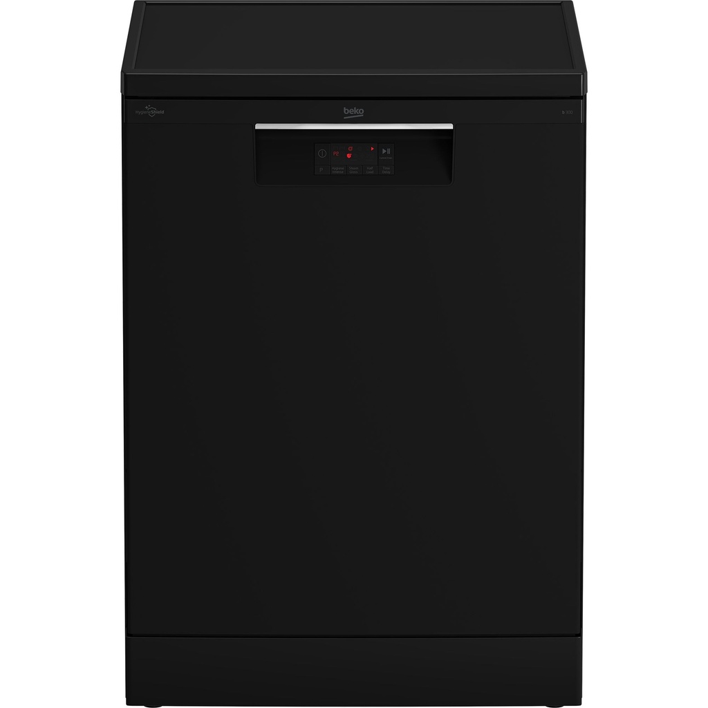غسالة اطباق بيكو، 14 فرد، اسود - BDFN15421B 