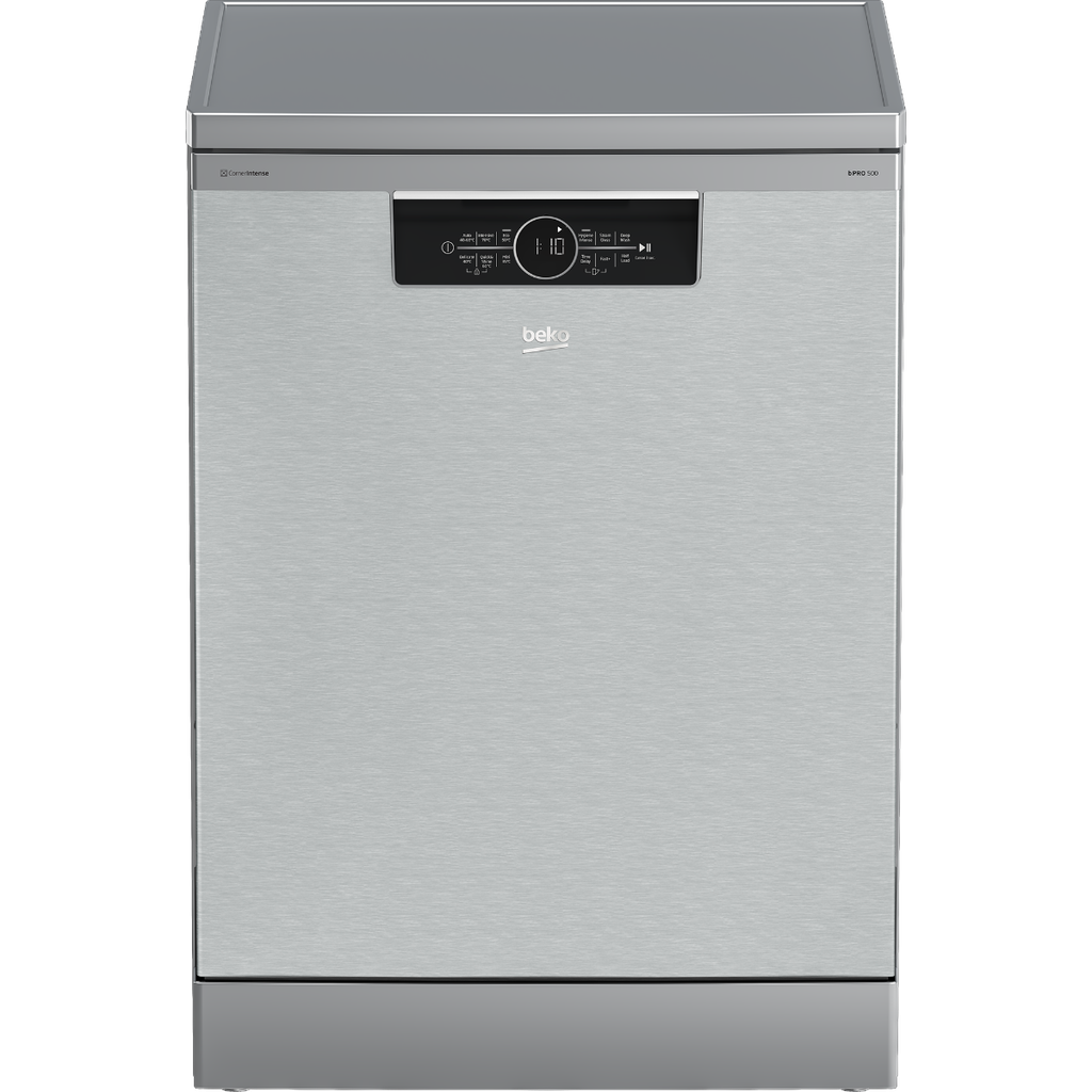 غسالة اطباق بيكو انفرتر، 15 فرد، فضي - BDFN36531XC 