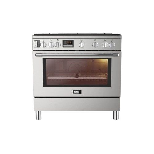 بوتجاز غاز زانوسي تيستماكس باير فراير، 5 شعلات، ستانلس ستيل - ZCG97326XA 