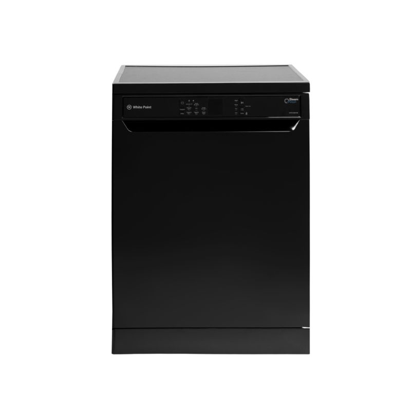 غسالة اطباق فري ستاندينج وايت بوينت، 14 فرد، اسود - WPD148HDB 