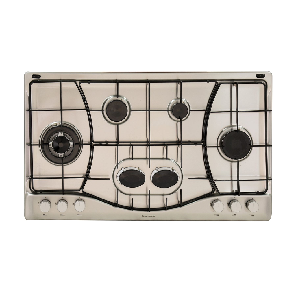 بوتاجاز مسطح غاز بلت ان اريستون ، 6 شعلة، ستانلس ستيل - PHN962TSIXA 