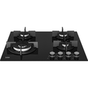 بوتاجاز مسطح غاز بلت ان بيكو، 60 سم، 4 عين، اسود - HILW 64222 SE 