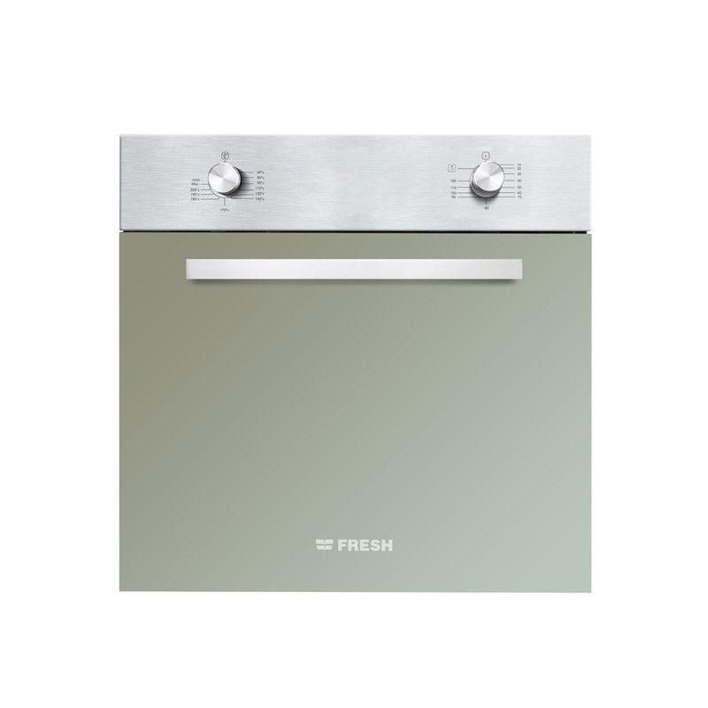 فرن غاز فريش بلت ان بشواية، 56 لتر - ستانلس ستيل– 10343 