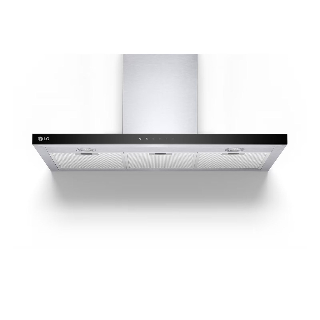 LG Built-in T-Shape Hood, Touch Control, 90cm, Silver - HC7Z3625S 