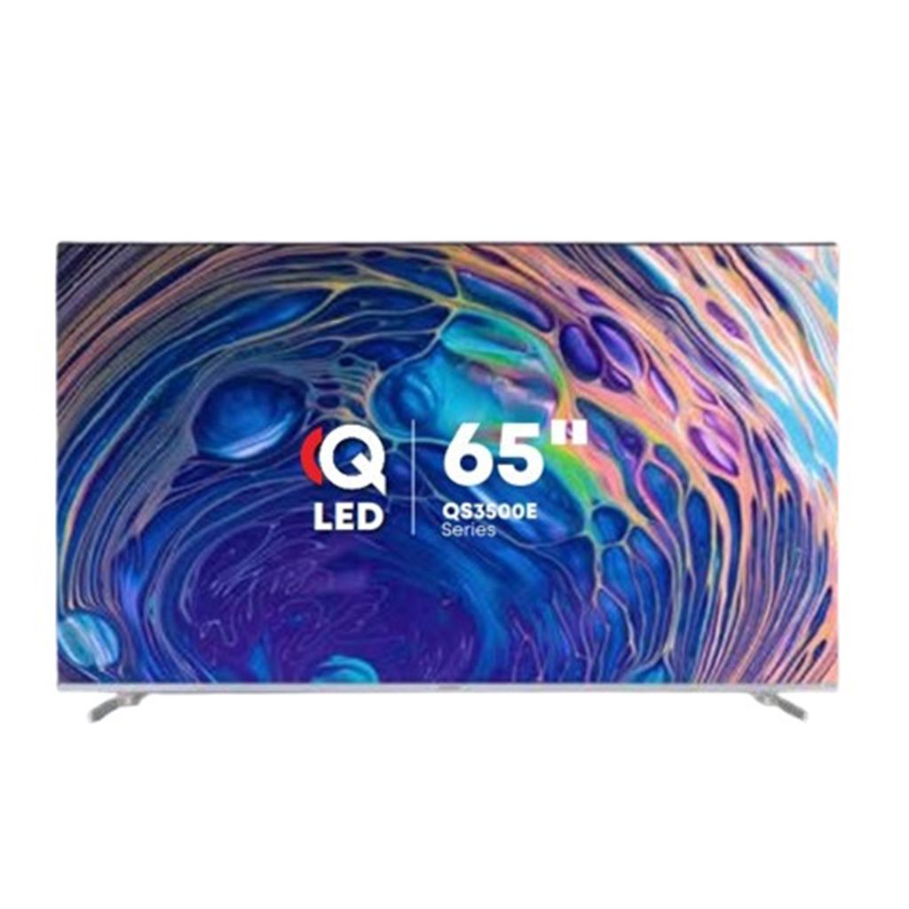 شاشة تلفزيون تورنيدو، 65 بوصة، سمارت QLED، بدقة 4K UHD، بريسيفر داخلي - 65QS3500E ، مع قسيمة شاهد مجانية لمدة 6 أشهر 
