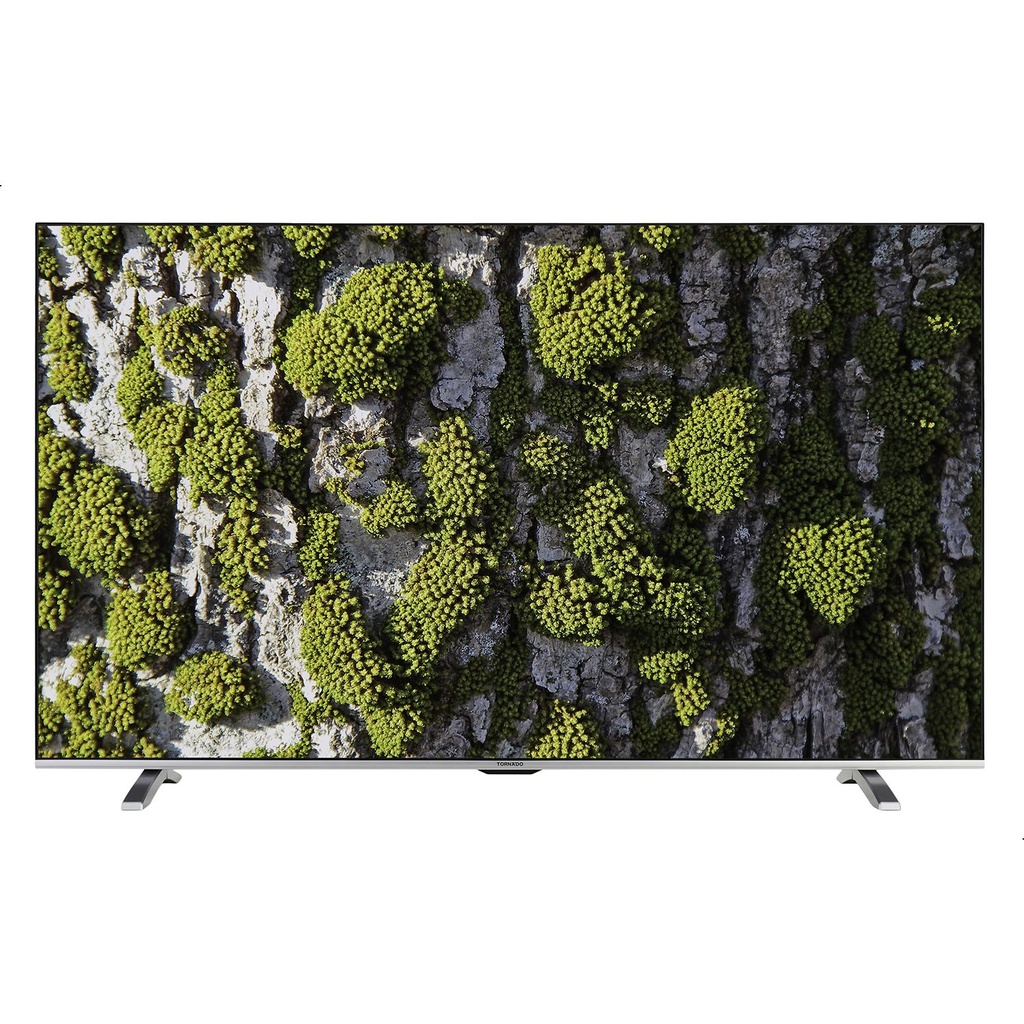شاشة تلفزيون سمارت تورنيدو 65 بوصة LED، بدون اطار، بدقة 4K UHD، بريسيفر داخلي - 65UA1400E 
