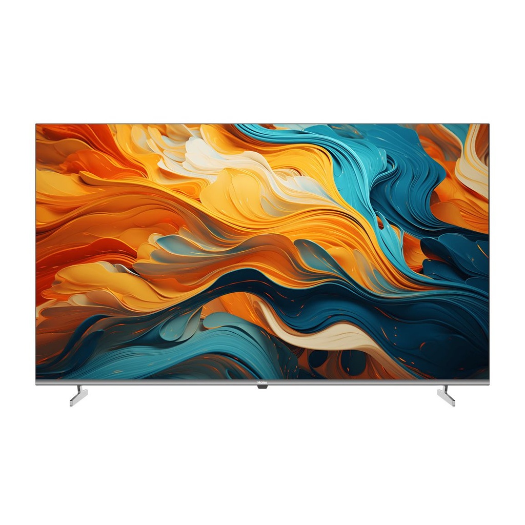شاشة تلفزيون QLED سمارت هاير 50 بوصة بدقة 4K UHD مع ريسيفر داخلي - H50S80EU 