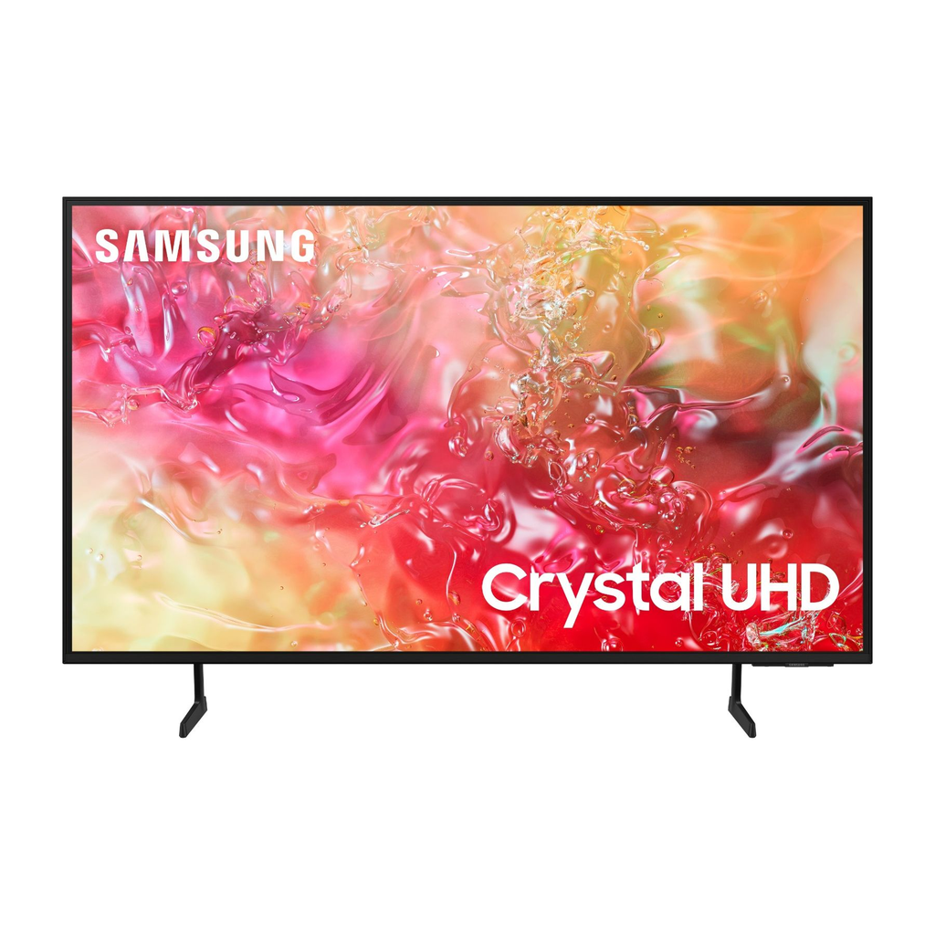 شاشة تلفزيون سامسونج سمارت 55 بوصة بدقة 4K UHD، وتقنية LED مع ريسيفر داخلي - 55DU7000 