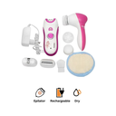 ماكينة ازالة الشعر 6 في 1 كيمي للنساء، للاستخدام الجاف، متعدد الألوان - KM-3066 