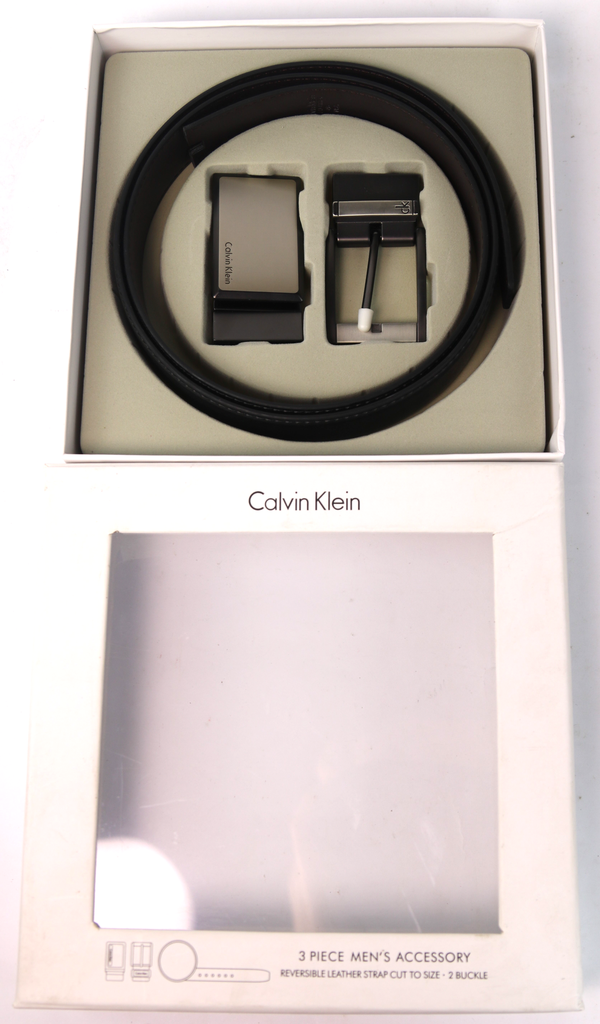 CK Double Buckle Belt Set-6