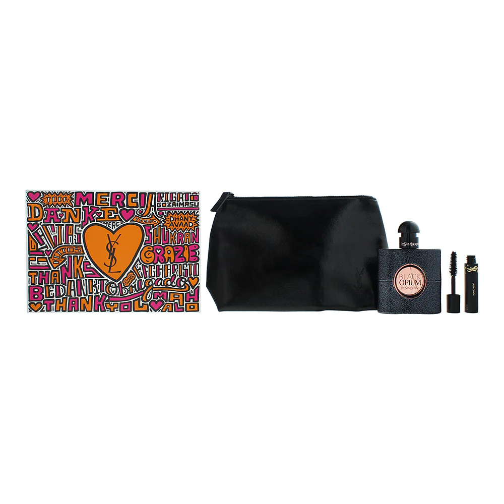 YVESSAINT LAURENT BLACK OPIUM SET 10A-112